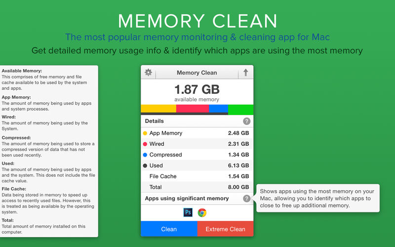 Memory Clean 3 1.0.24 for Mac|Mac版下载 | 内存清理工具