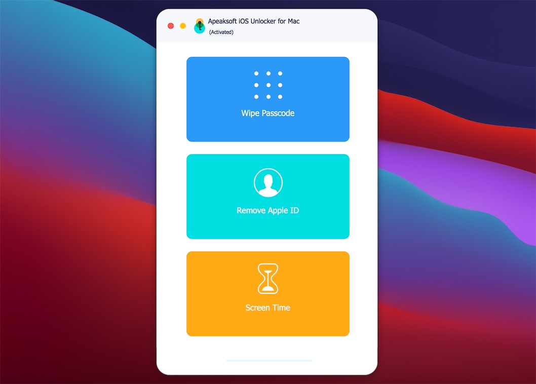 Apeaksoft iOS Unlocker 1.0.22 for Mac|Mac版下载 | iphone解锁工具