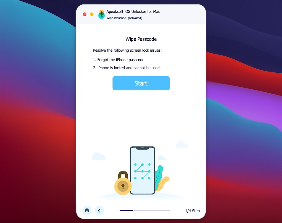 Apeaksoft iOS Unlocker 1.0.22 for Mac|Mac版下载 | iphone解锁工具