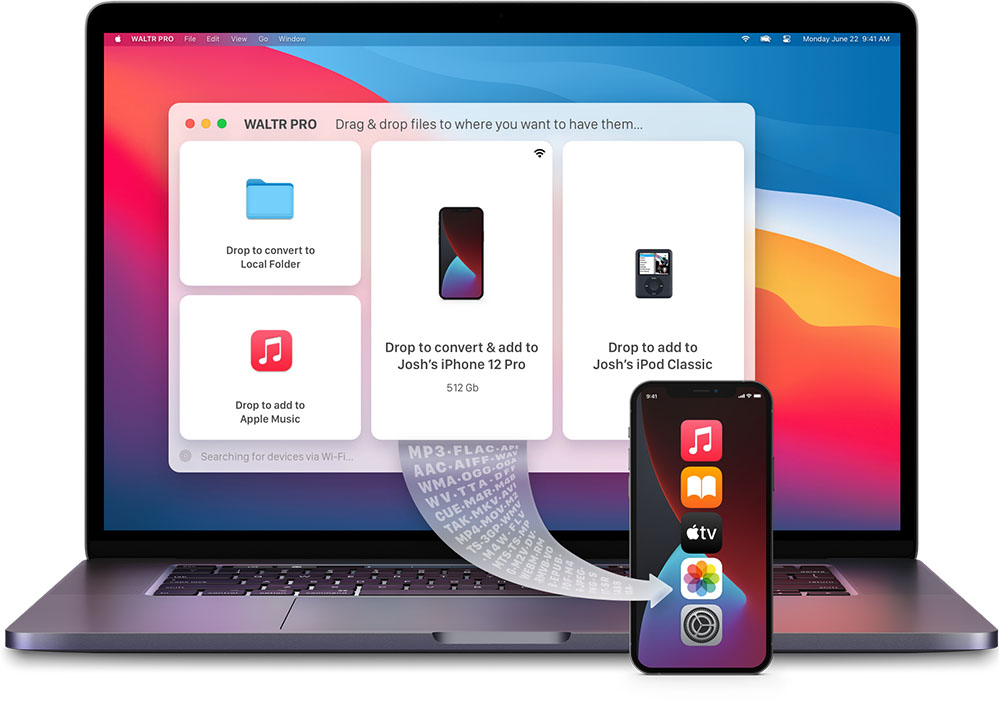 WALTR PRO 4.0.114 for Mac|Mac版下载 | 将macOS文件无线投放到iOS
