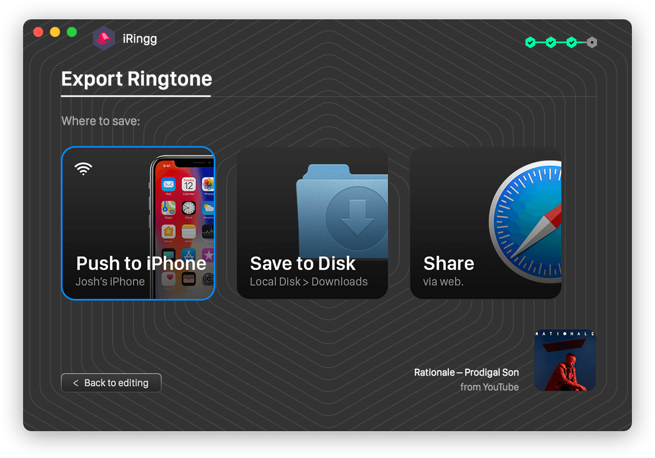 iRingg 4.0.16 for Mac|Mac版下载 | 手机铃声制作软件