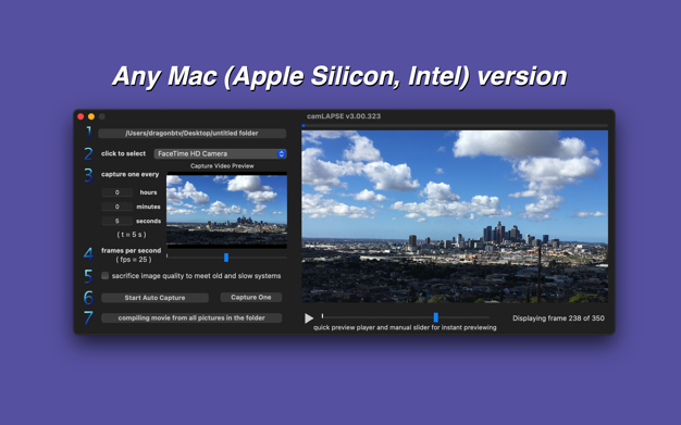 camLAPSE 3.00 for Mac|Mac版下载 | 延时电影制作