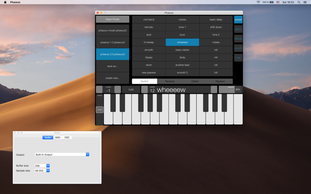 Phawuo 3.0.1 for Mac|Mac版下载 | 音频合成器