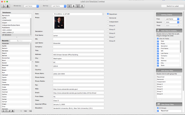 Labels and Databases 1.7.8 for Mac|Mac版下载 | 标签设计工具
