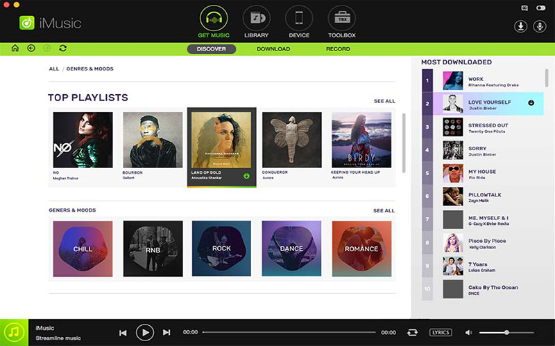 iMusic 2.2.2.1 for Mac|Mac版下载 | 音乐下载工具