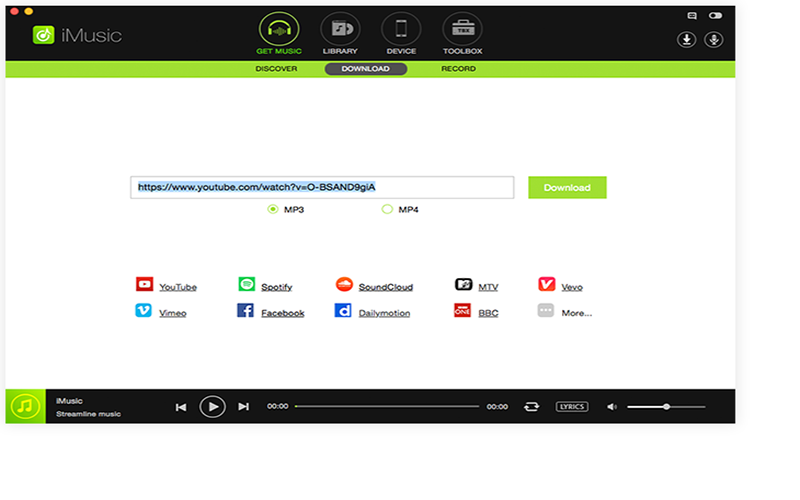 iMusic 2.2.2.1 for Mac|Mac版下载 | 音乐下载工具