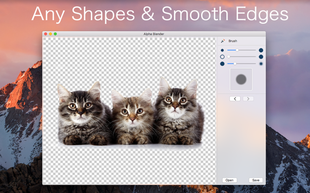 Alpha Blender PRO 1.1.1 for Mac|Mac版下载 | 抠图工具