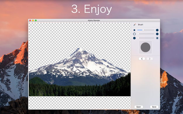 Alpha Blender PRO 1.1.1 for Mac|Mac版下载 | 抠图工具