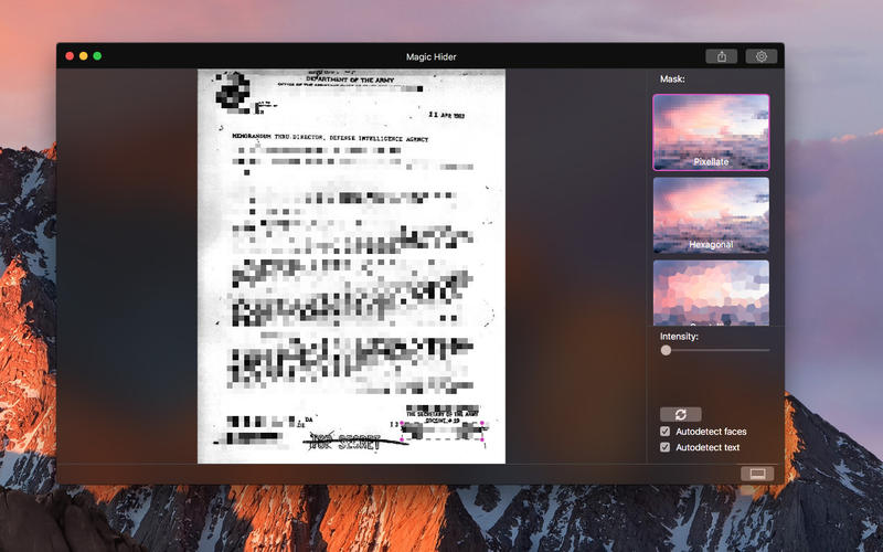 Magic Hider 1.4.3 for Mac|Mac版下载 | 删除图像中的物体或文字