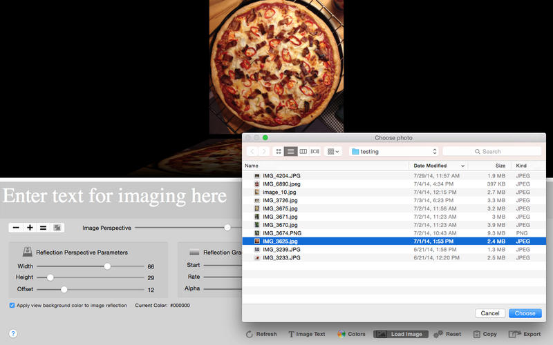 PhotoReflector 1.1 for Mac|Mac版下载 | 图片倒影特效工具