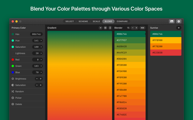 Paletter 鈥? 4.3.0 for Mac|Mac版下载 | 拾色器
