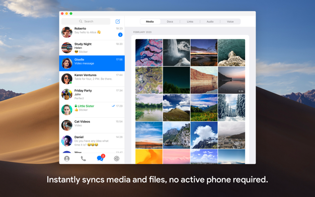 Telegram 8.4 for Mac|Mac版下载 | 社交软件