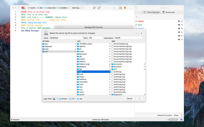 LogTail 4.3.1 for Mac|Mac版下载 | Linux服务器监控程序