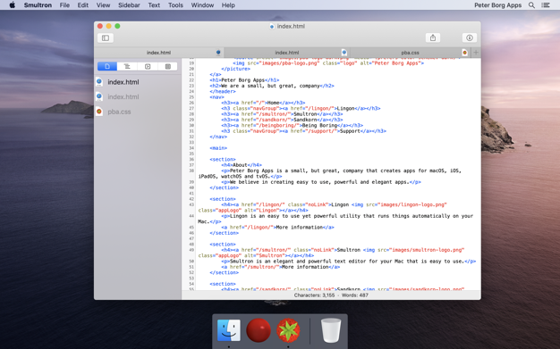 Smultron 12 12.5.3 for Mac|Mac版下载 | 文本编辑器