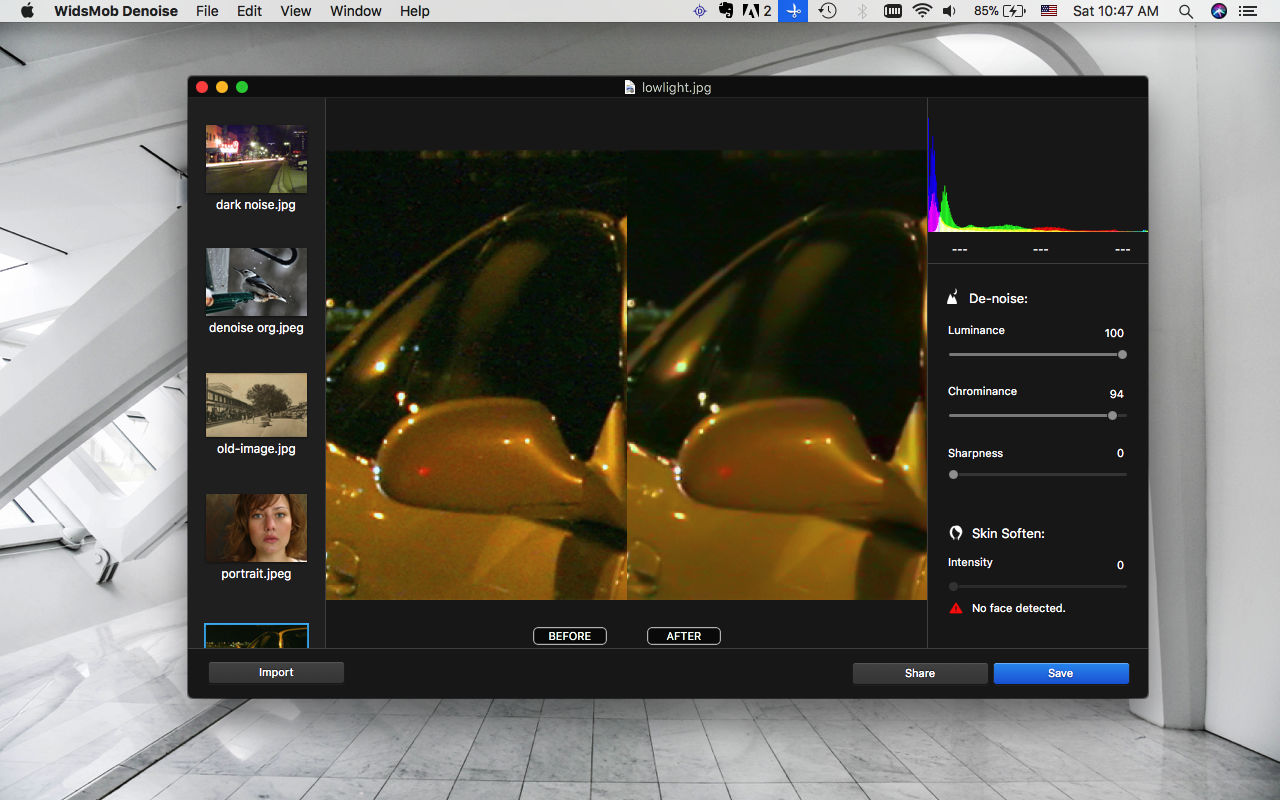 WidsMob Denoise 2.18 for Mac|Mac版下载 | 照片降噪