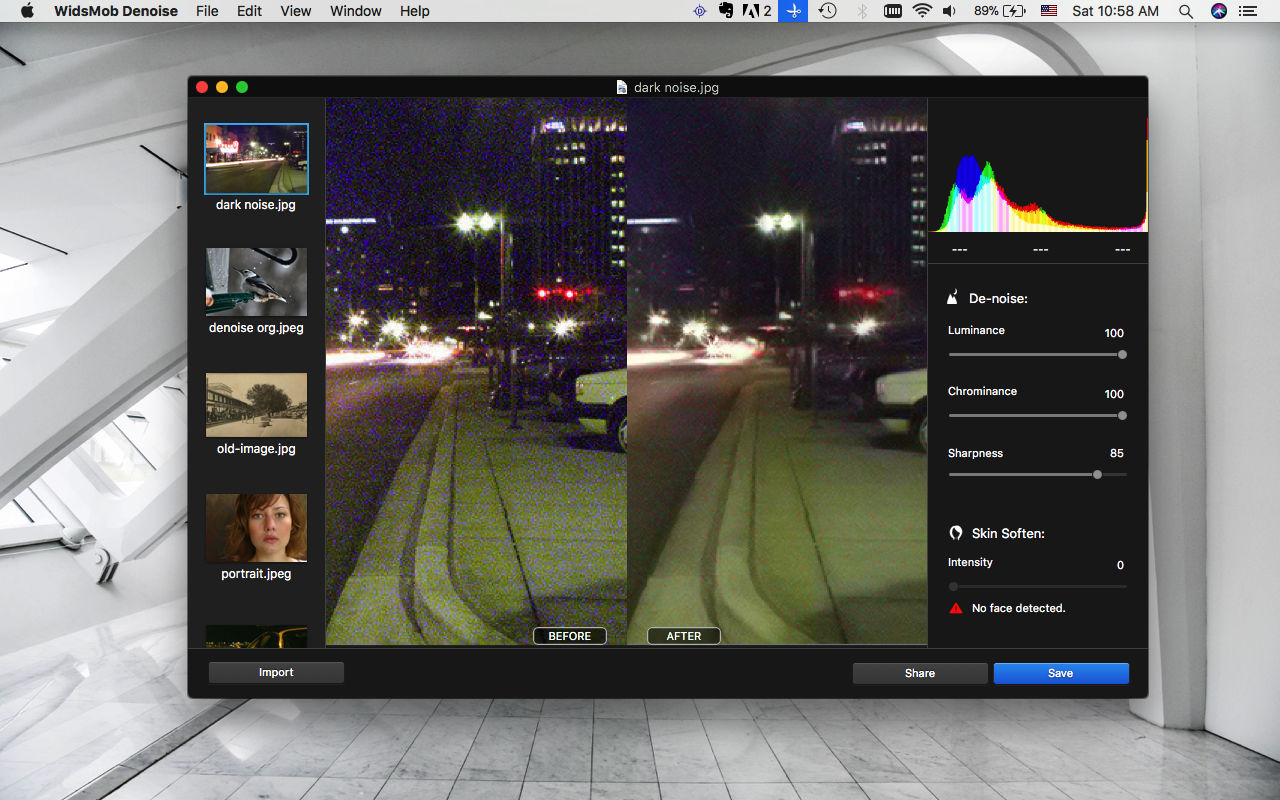 WidsMob Denoise 2.18 for Mac|Mac版下载 | 照片降噪