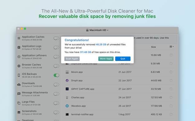 Disk Doctor Pro 1.0.22 for Mac|Mac版下载 | 磁盘清理工具