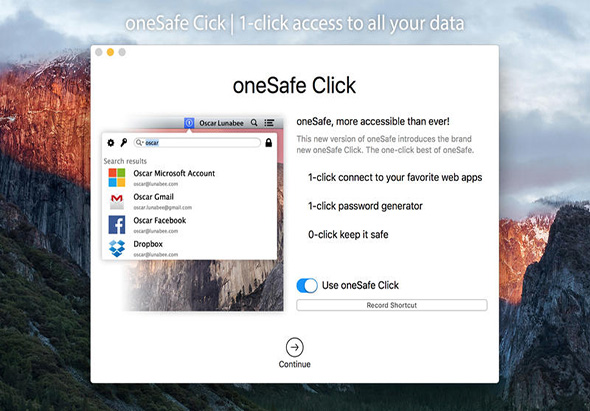 oneSafe 2.4.0 for Mac|Mac版下载 | 密码管理器