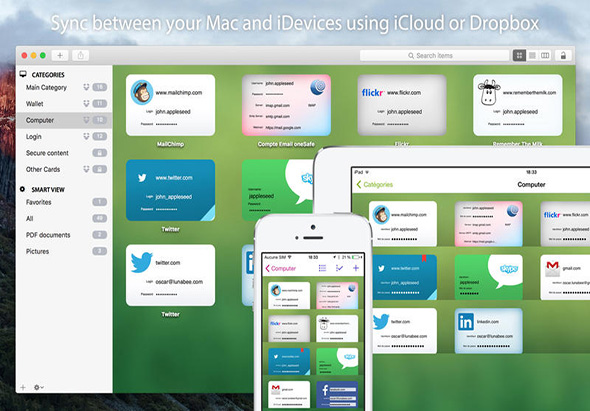 oneSafe 2.4.0 for Mac|Mac版下载 | 密码管理器