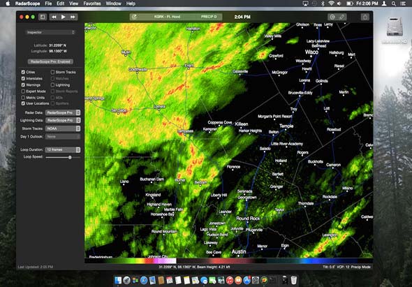 RadarScope 4.5.4 for Mac|Mac版下载 | 专业天气雷达