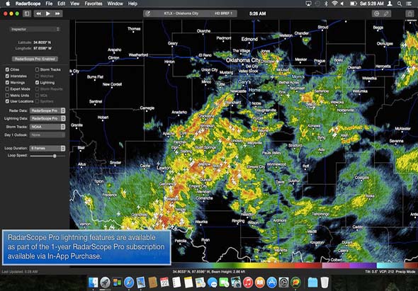 RadarScope 4.5.4 for Mac|Mac版下载 | 专业天气雷达