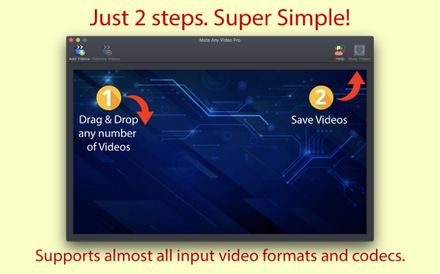Mute Any Video Pro 2.0.1 for Mac|Mac版下载 | 消除视频的声音