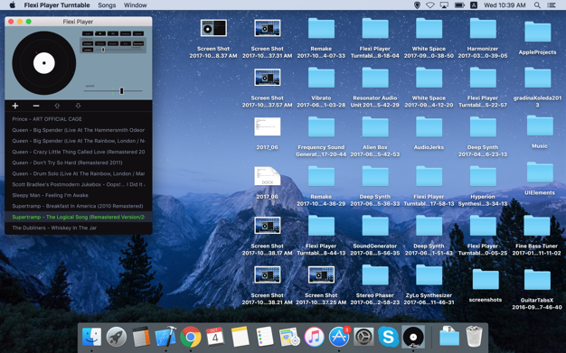 Flexi Player Turntable 1.4 for Mac|Mac版下载 | 音乐播放器