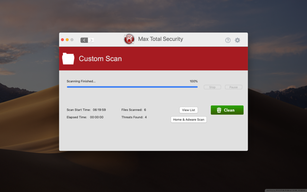 Max Total Security 9.6 for Mac|Mac版下载 | 杀毒软件