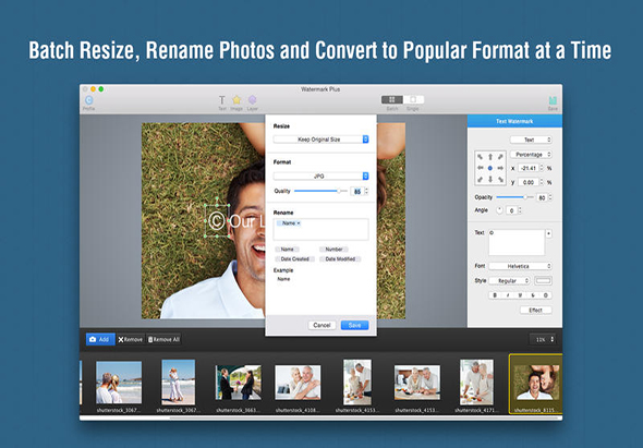 Watermark Plus 1.5.9 for Mac|Mac版下载 | 批量添加图片水印