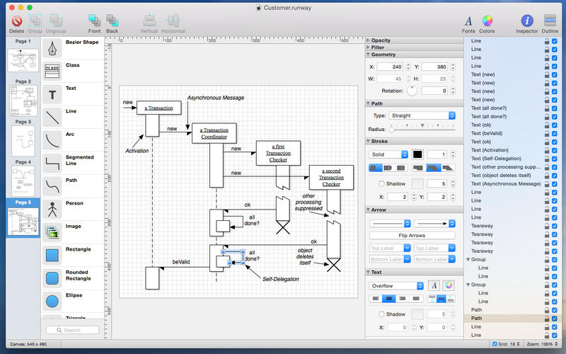 Runway 2.0 for Mac|Mac版下载 | UML设计工具