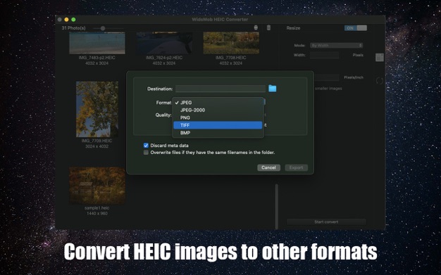 WidsMob HEIC 2.5 for Mac|Mac版下载 | HEIC图像编辑器
