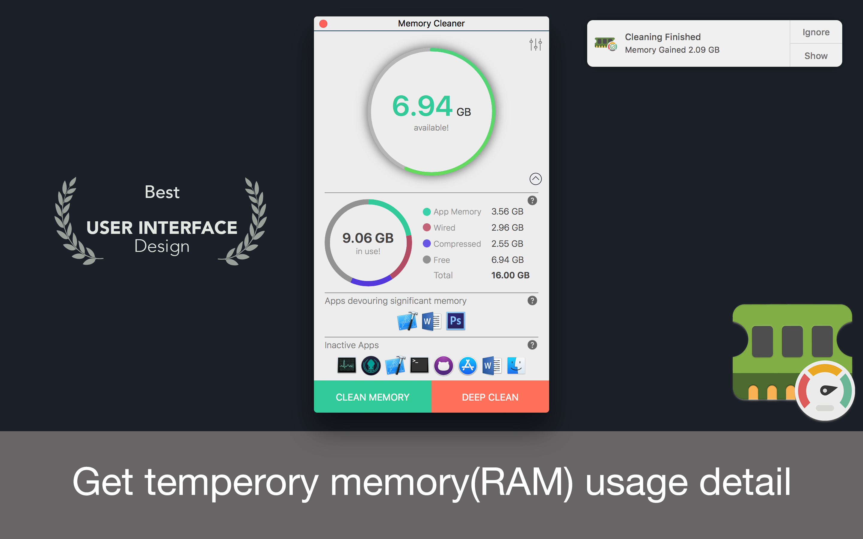 Memory Cleaner 1.5 for Mac|Mac版下载 | 内存清理工具