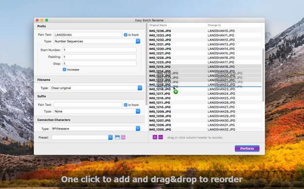 Easy Batch Rename 1.0 for Mac|Mac版下载 | 批量文件重命名工具