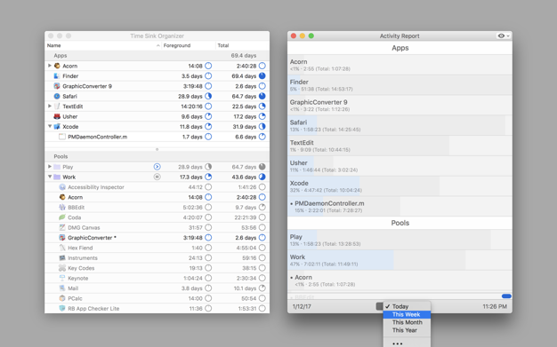 Time Sink 2.2.3 for Mac|Mac版下载 | 时间跟踪软件