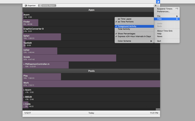 Time Sink 2.2.3 for Mac|Mac版下载 | 时间跟踪软件