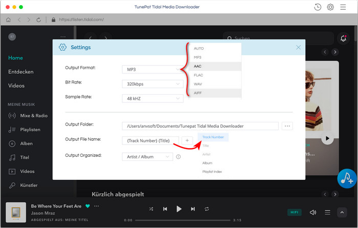 TunePat Tidal Media Downloader 1.4.0 for Mac|Mac版下载 | 网络音乐下载器