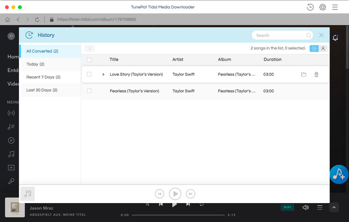 TunePat Tidal Media Downloader 1.4.0 for Mac|Mac版下载 | 网络音乐下载器