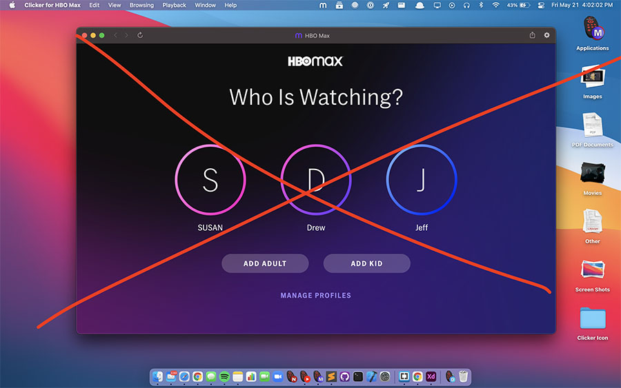 Clicker for HBO Max 1.1.0 for Mac|Mac版下载 | HBO Max 客户端