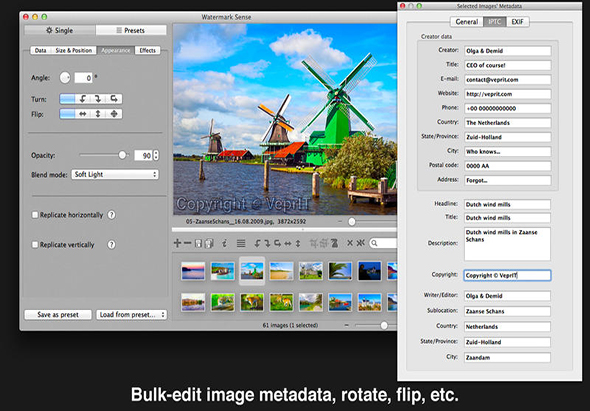 Watermark Sense 1.4.2 for Mac|Mac版下载 | 批量图像水印工具