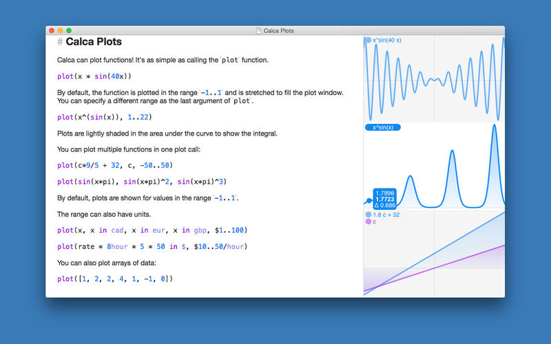 Calca 1.5.3 for Mac|Mac版下载 | 数学计算软件