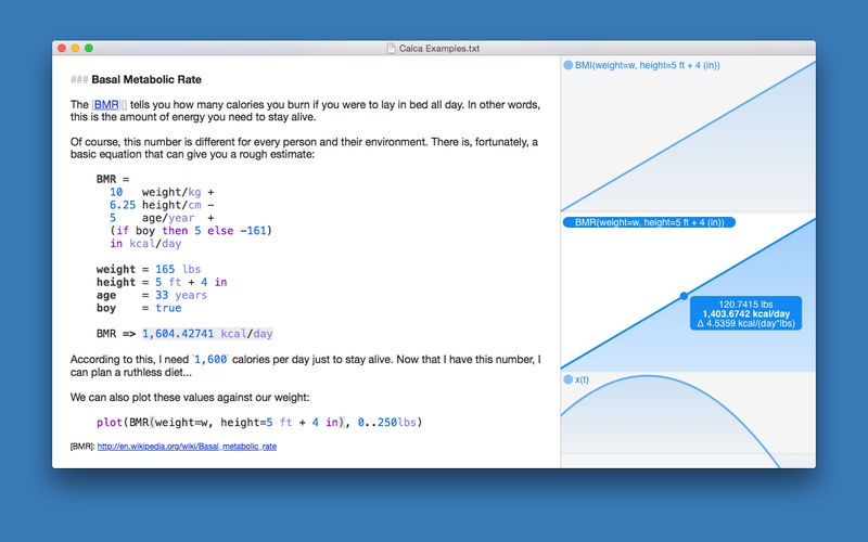 Calca 1.5.3 for Mac|Mac版下载 | 数学计算软件