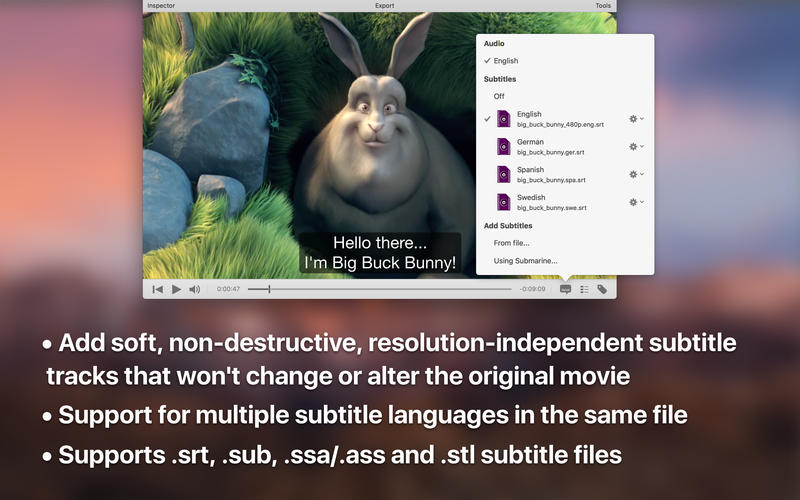 iSubtitle 3 3.4.6 for Mac|Mac版下载 | 为视频添加字幕