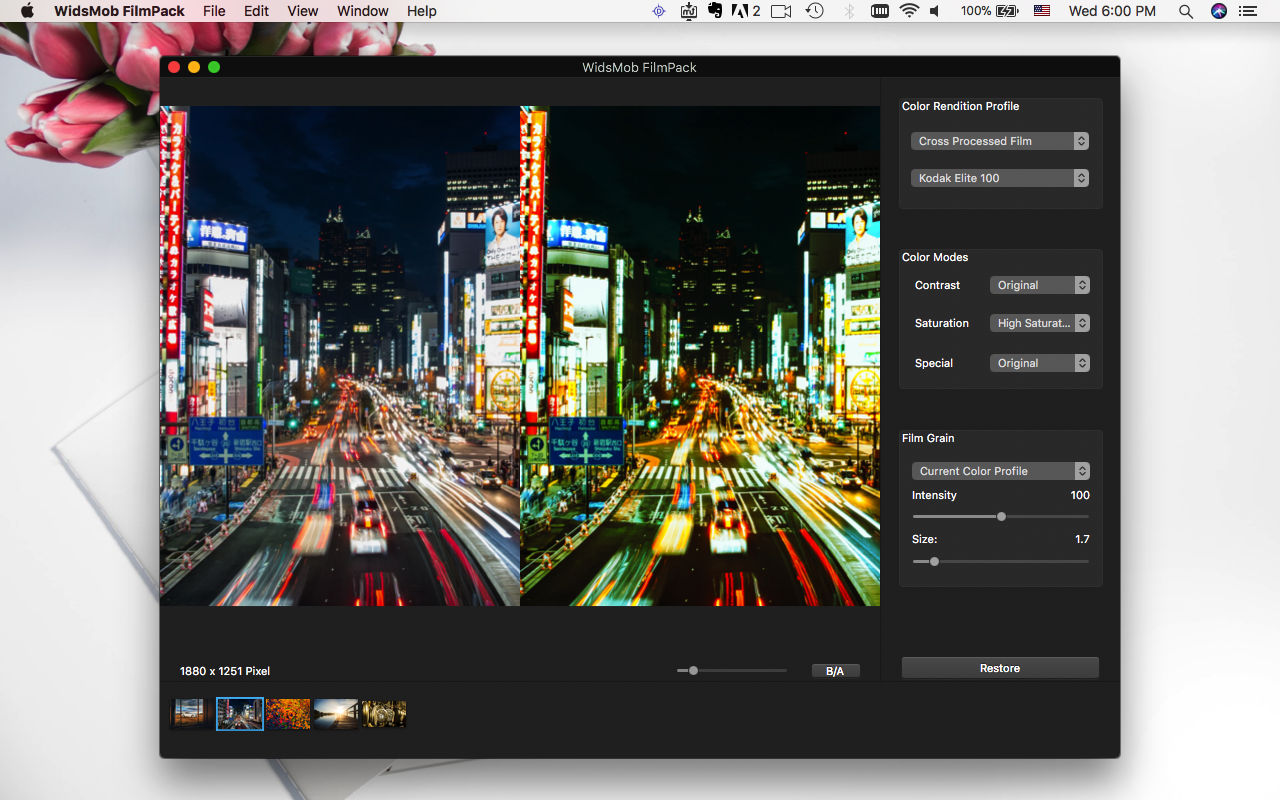 WidsMob FilmPack 2.9 for Mac|Mac版下载 | 模拟电影效果照片滤镜