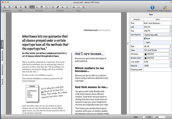 Master PDF Editor 5.7.90 for Mac|Mac版下载 | PDF编辑工具