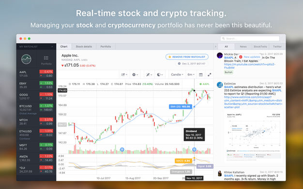 StockFolio 1.8.1(45) for Mac|Mac版下载 | 证券投资应用