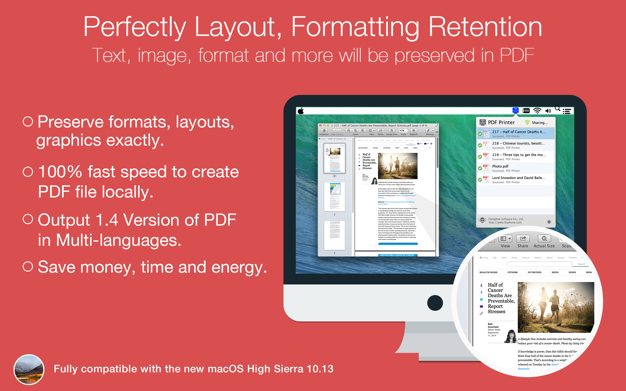 PDF Printe鈥猺 3.3.3 for Mac|Mac版下载 | 将任何格式的文档转换为PDF