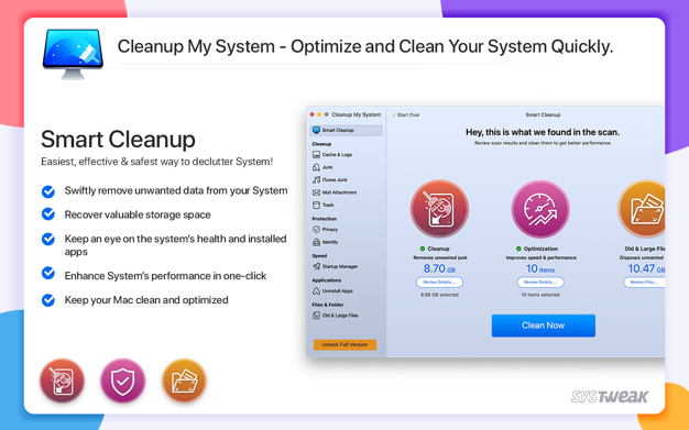 Cleanup My System 1.13 for Mac|Mac版下载 | 系统清理工具