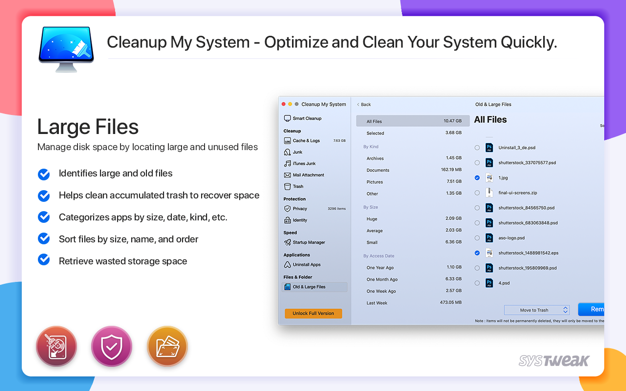 Cleanup My System 1.13 for Mac|Mac版下载 | 系统清理工具