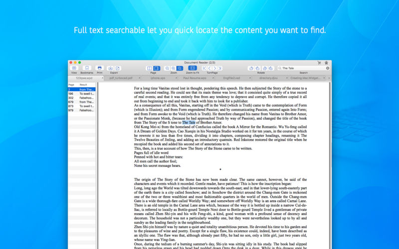 Document Reader 5.5.1 for Mac|Mac版下载 | 文档阅读器