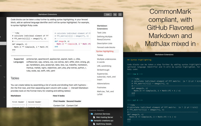 Versatil Markdown 2.1.4 for Mac|Mac版下载 | Markdown文本编辑器